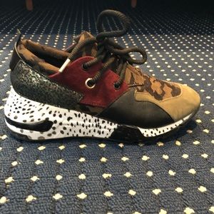 Steve Madden Cliff Olive Multi sneakers